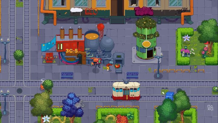 Cyber city of Silicone Heart farming game