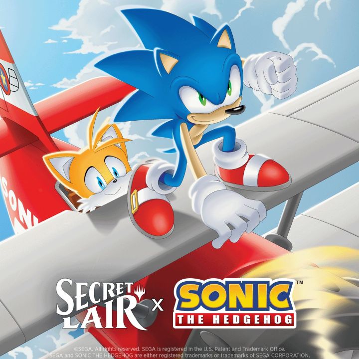 Secret lair sonic the headhog